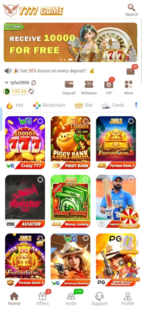 Y777 game