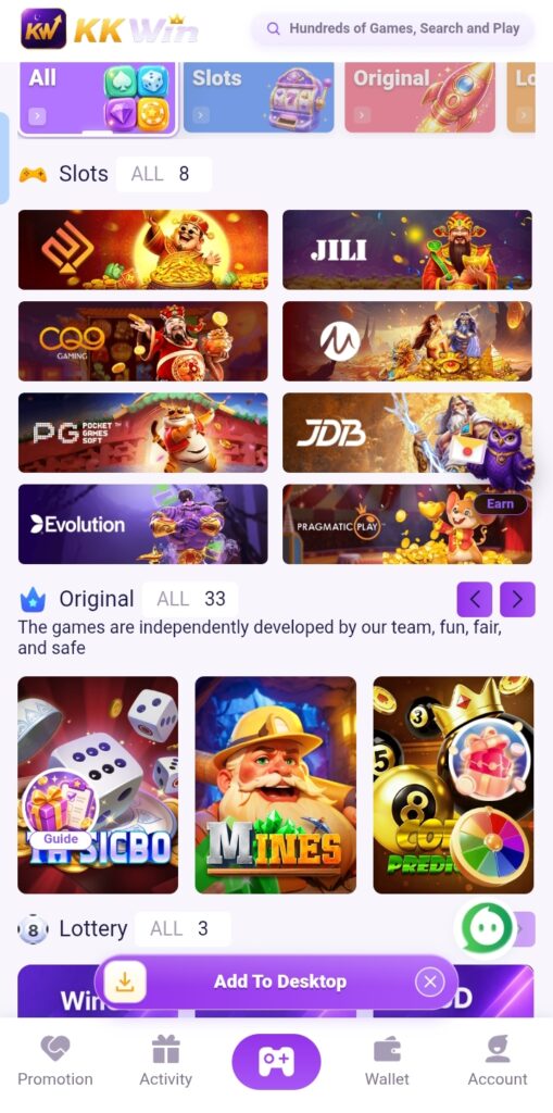 KKwin game