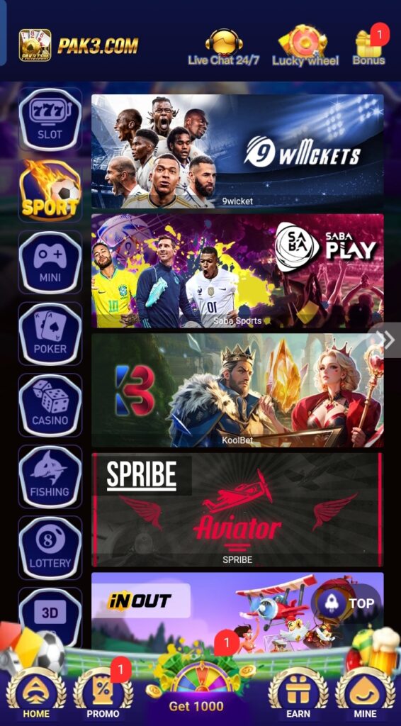 PAK 3 game